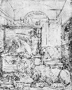 Albrecht Durer St Jerome in His Study France oil painting artist